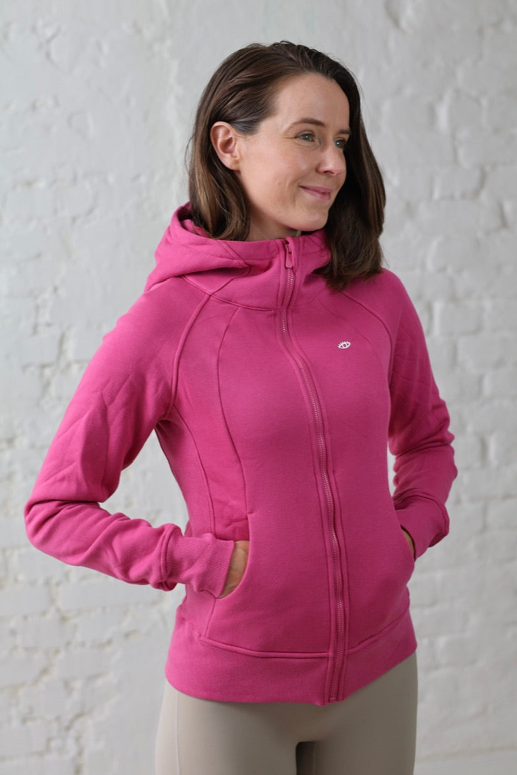 Glød zip hoodie