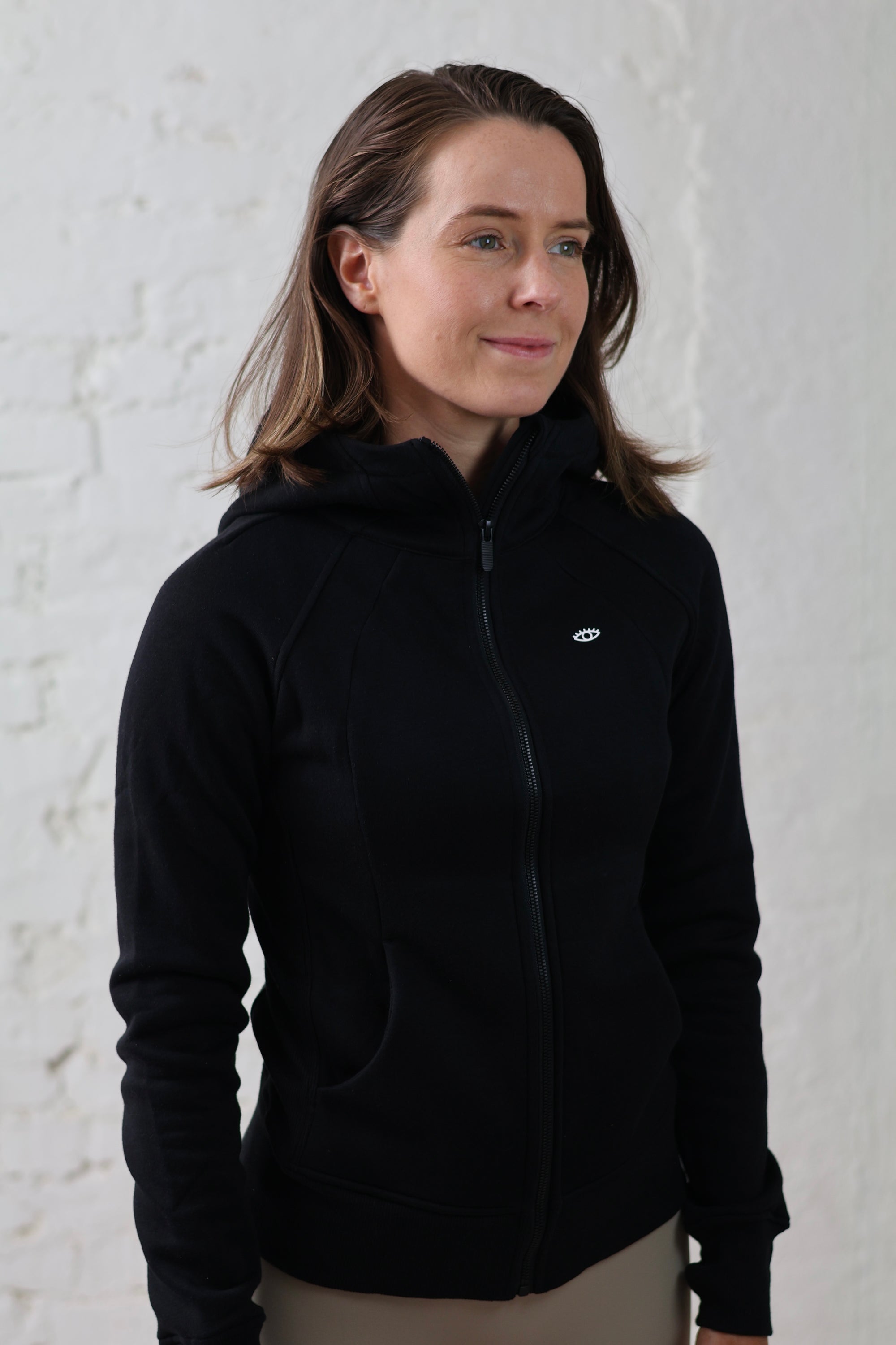 Glød zip hoodie